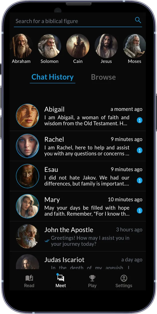 Explore Biblical Characters