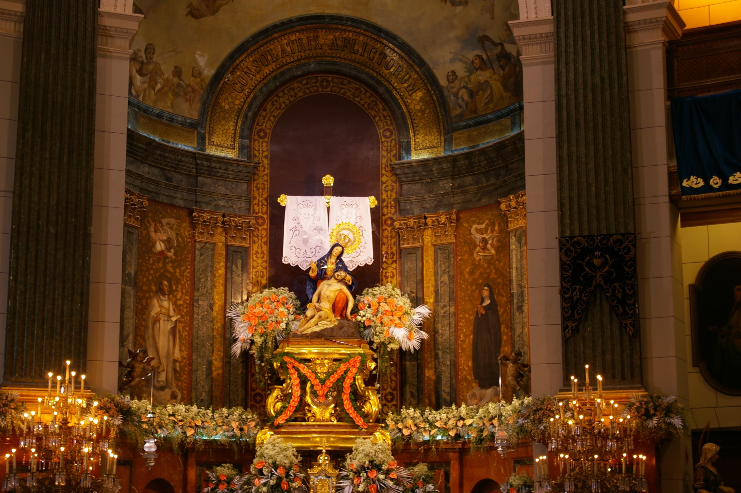 basilica of nuestra señora de la caridad, cartagena interior