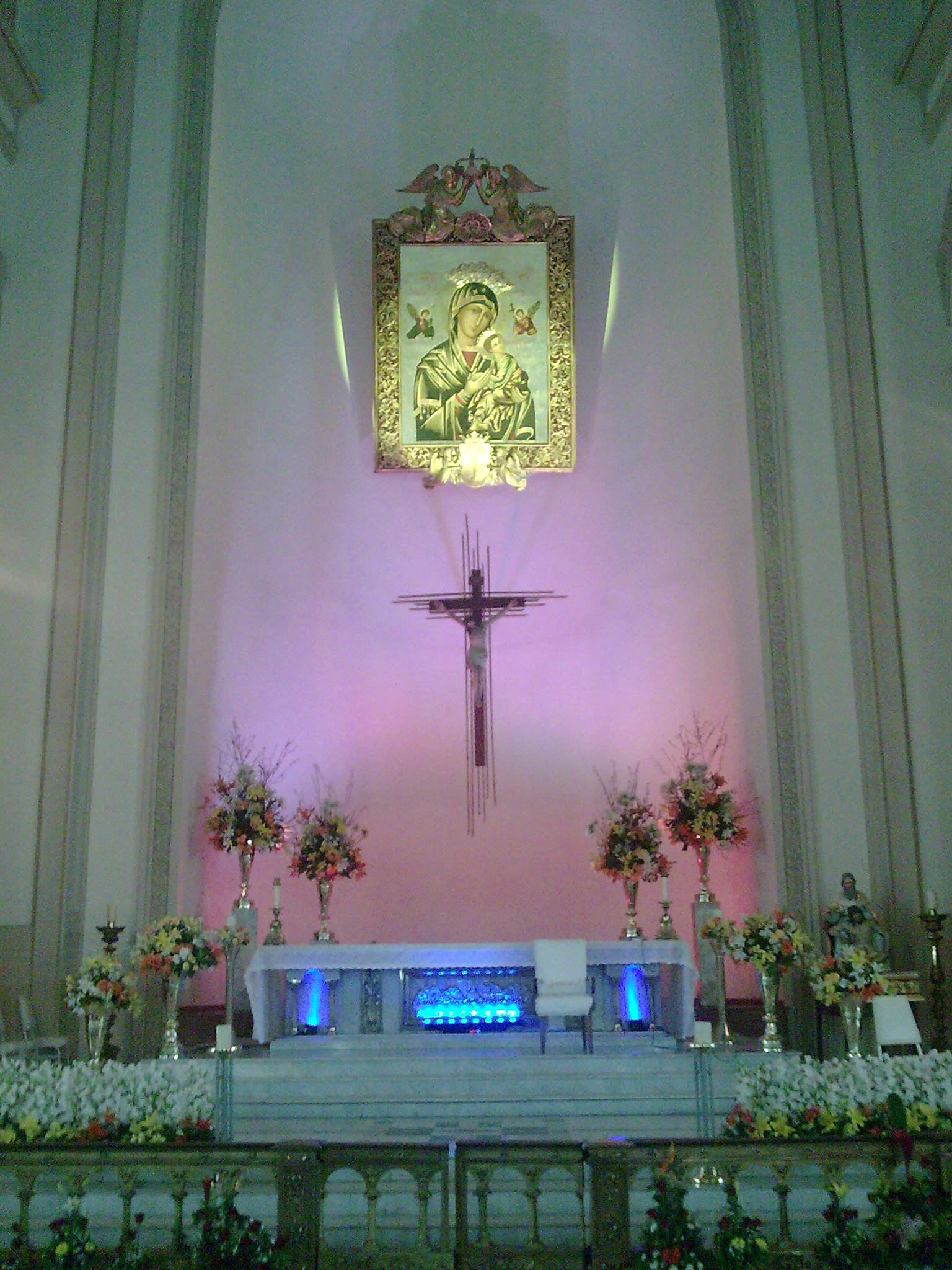 iglesia del perpetuo socorro de monterrey interior