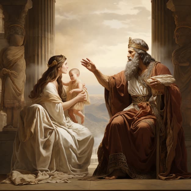 1 Reyes 3 - La sabiduría y reinado de Salomón