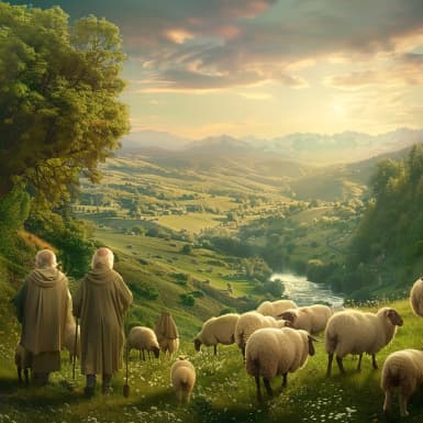 彼得前书 5 - 牧羊人和羊