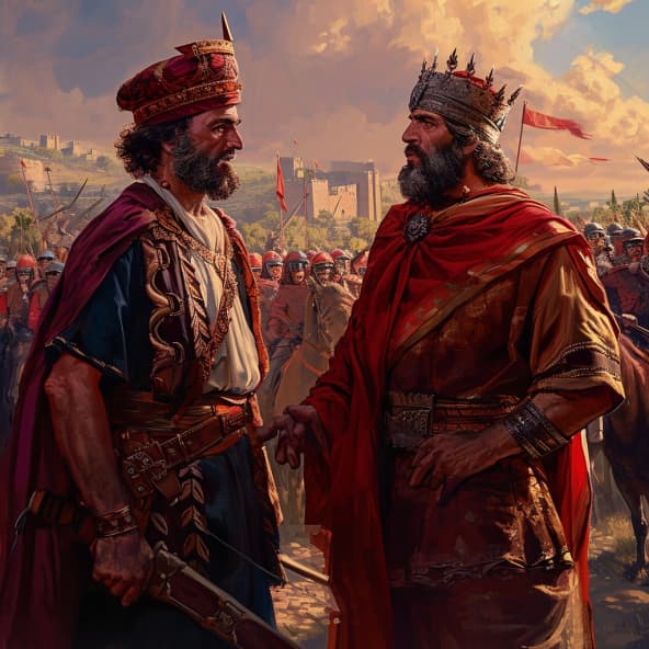 2 Krónikák 16 - Asa szövetsége és dorgálása