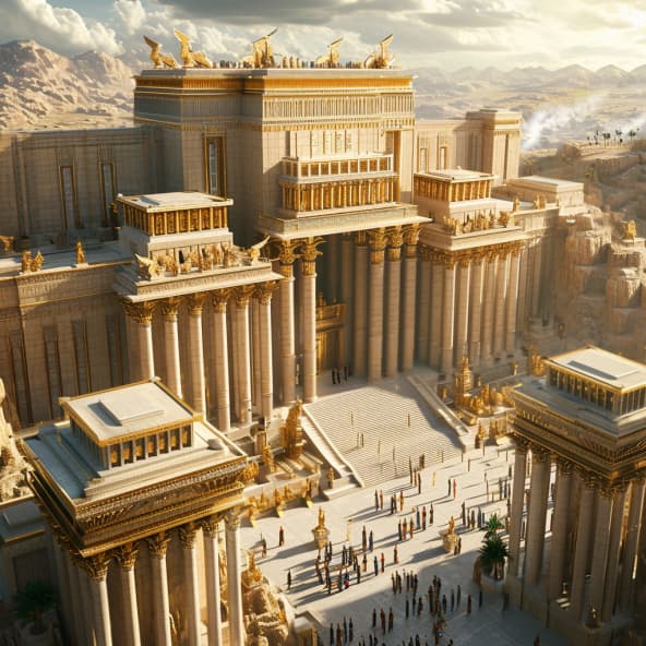 2 Krónikák 2 - Salamon felkészül a Templom építésére