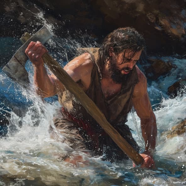 列王記第二 6 - 浮かぶ斧の刃