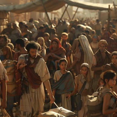 出埃及记 13:20 - 他们从疏割起行，在旷野边的以倘安营。