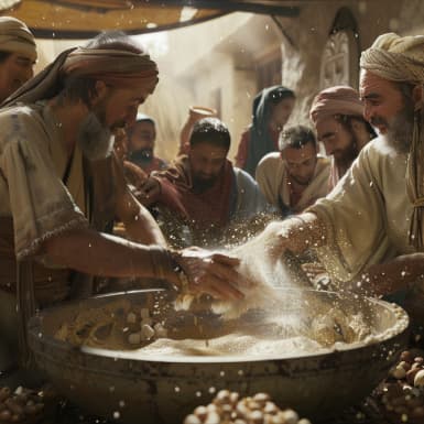 出埃及记 13:7 - 这七日之久，要吃无酵饼；在你四境之内不可见有酵的饼，也不可见发酵的物。