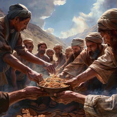 Vyhnanství 16:17 - I učinili tak synové Izraelští, a nasbírali jiní více, jiní méně.