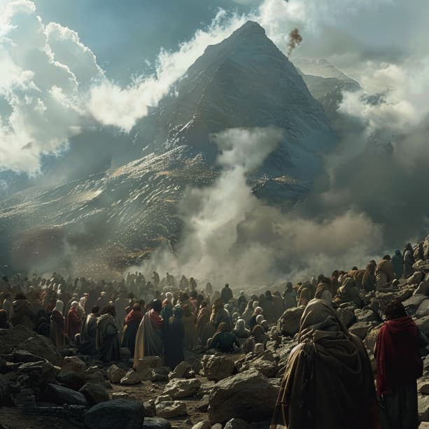 Vyhnanství 19:1 - Měsíce třetího po vyjití synů Izraelských z země Egyptské, v ten den přišli na poušť Sinai.