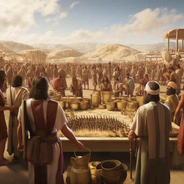 Ieșire 25 - Instrucțiuni pentru construirea cortului Adunării