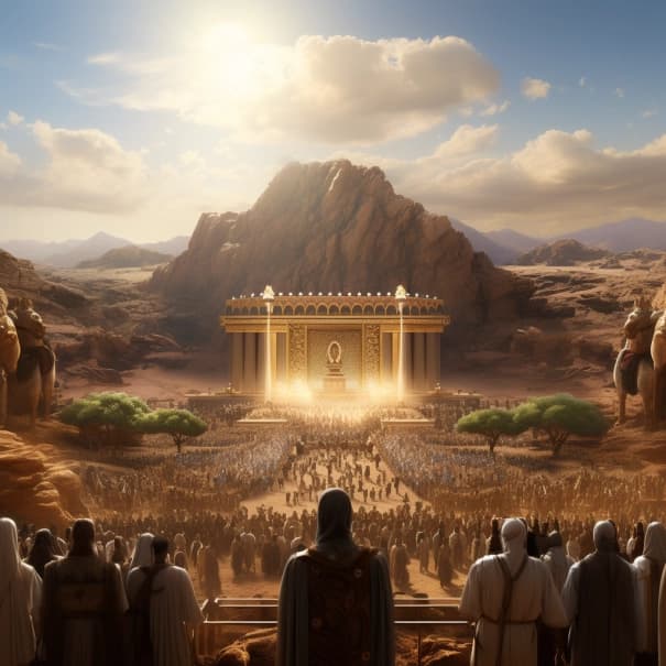 Ieșire 40 - Tabernacolul ridicat și dedicat