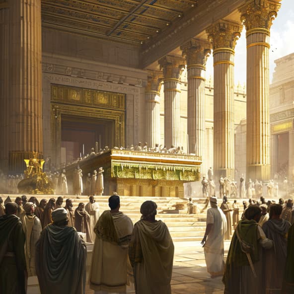 Ezra 3 - Herbouw het altaar en vier het feest van het Pascha