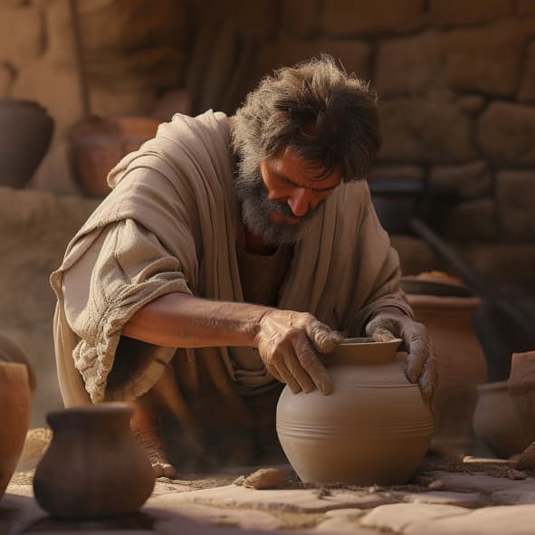 Jeremiáš 18 - Dlhý názov:)ремесelník a hlina