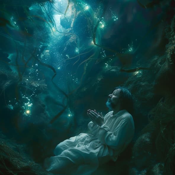 요나서 2 - 요나의 고래속 기도