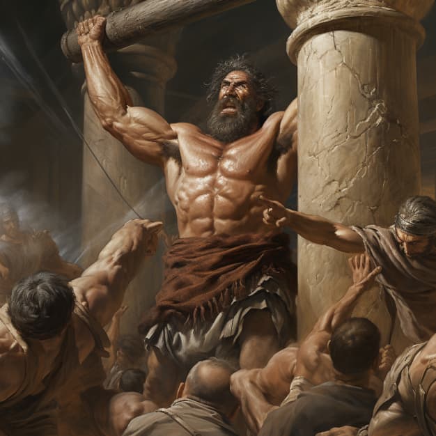 Judecători 16 - Triumful distructiv al lui Samson