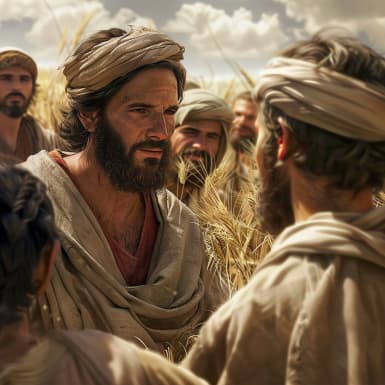 Mateo 13:36 - Entonces, despedidas las gentes, Jesús se vino á casa; y llegándose á él sus discípulos, le dijeron: Decláranos la parábola de la cizaña del campo.