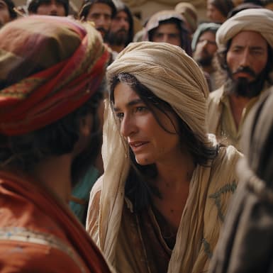 Mateo 15:22 - Y he aquí una mujer Cananea, que había salido de aquellos términos, clamaba, diciéndole: Señor, Hijo de David, ten misericordia de mí; mi hija es malamente atormentada del demonio.