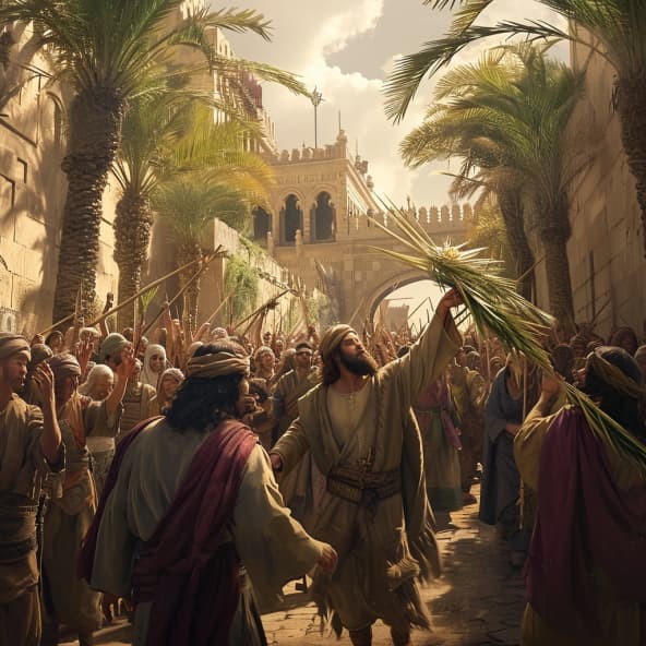 Mateo 21 - La Entrada Triunfal en Jerusalén