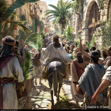 Mateo 21:2 - Diciéndoles: Id á la aldea que está delante de vosotros, y luego hallaréis una asna atada, y un pollino con ella: desatad la, y traédme los.