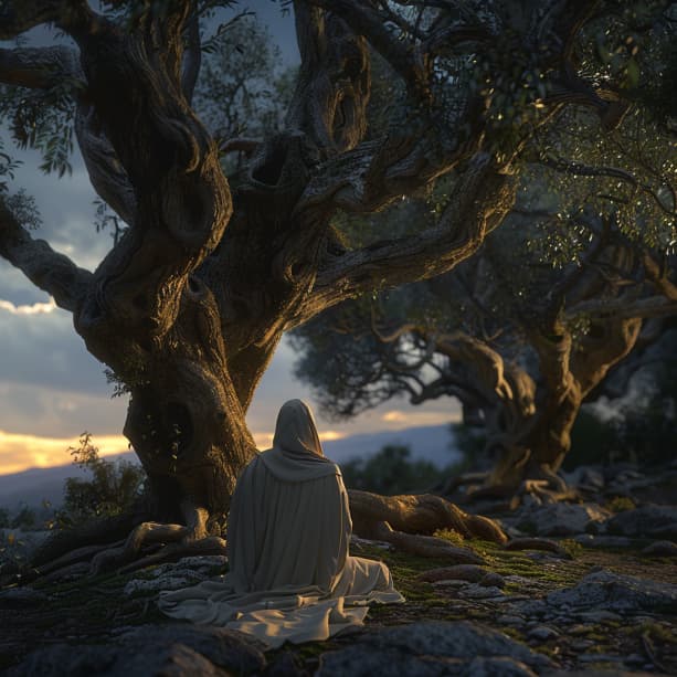 Mateo 26:46 - Levantaos, vamos: he aquí ha llegado el que me ha entregado.