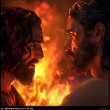 Mateo 4:7 - Jesús le dijo: Escrito está además: No tentarás al Señor tu Dios.