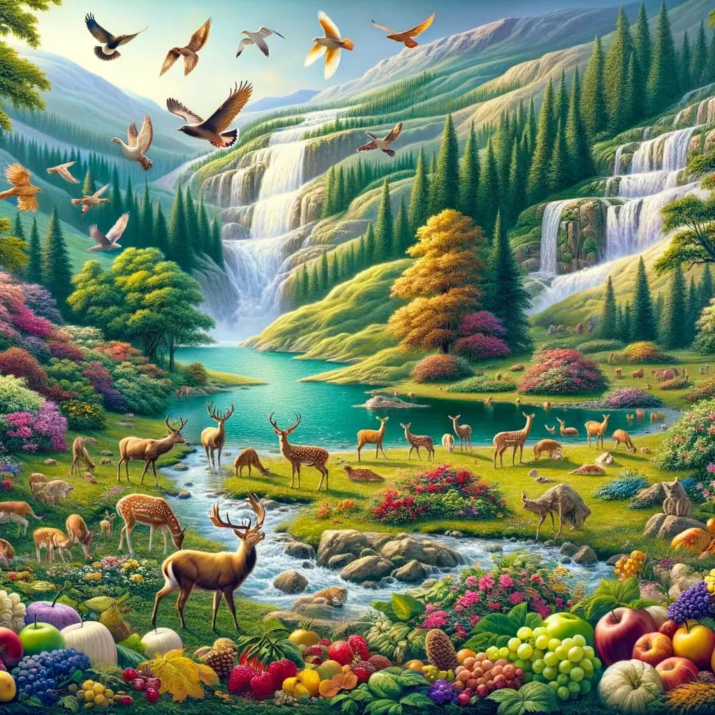 诗篇 104:11 - 使野地的走兽有水喝，野驴得解其渴。