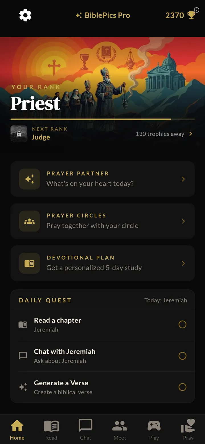 BiblePics - AI generated Bible images